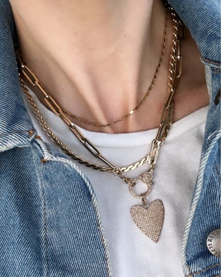 New layering necklaces ✨ 


#LTKfindsunder100