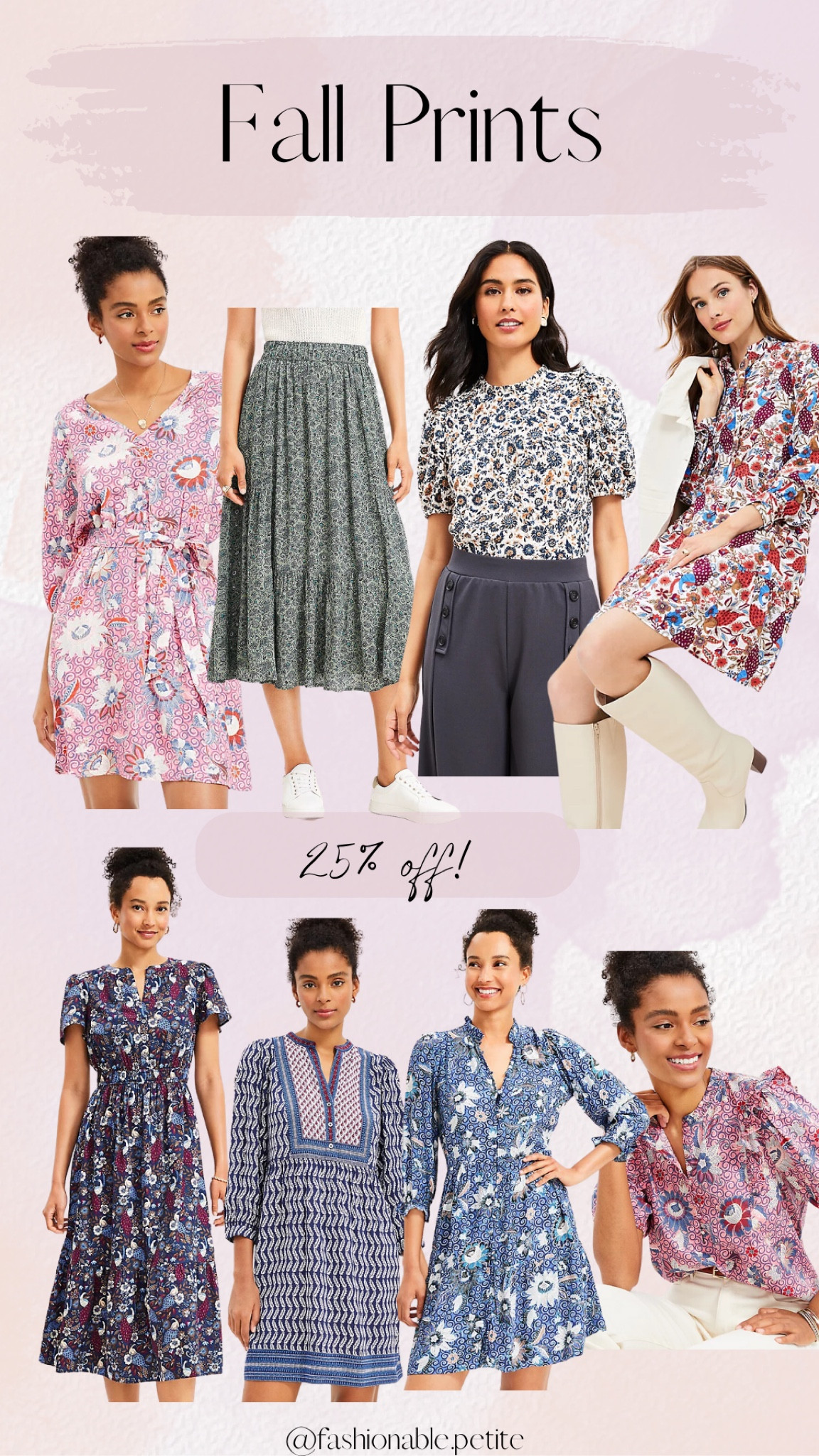 Bold prints for fall! 25% off! Fall dresses. Teacher outfit. Printed dress. Printed skirt. Fall outfit. 

#LTKsalealert #LTKBacktoSchool