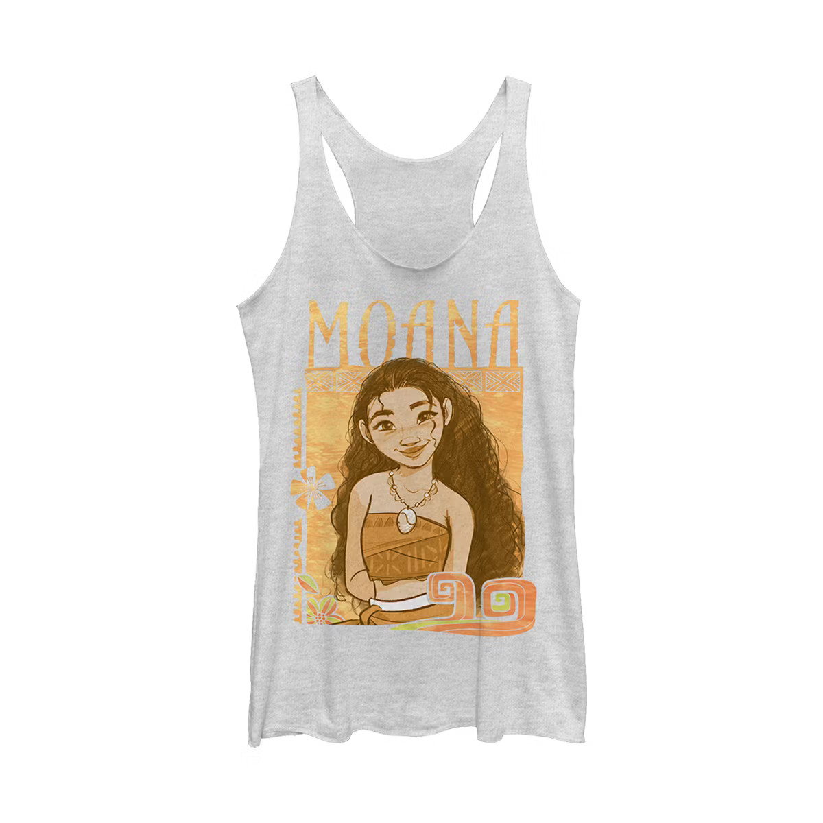 Women's Moana Portrait Racerback Tank Top | Target