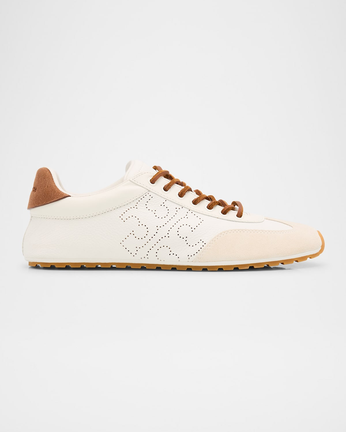 Field Leather and Suede Low-Top Sneakers | Neiman Marcus