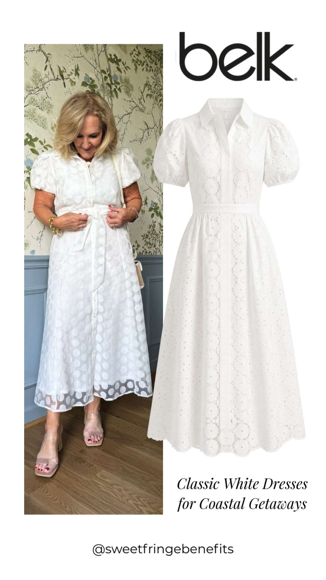 A timeless white dress for all your summer plans. Perfect for coastal getaways, brunch dates, bridal events, vacation dinners, and sunny celebrations 🫶🏻 

 #LTKootd #LTKstorytime #LTKSeasonal