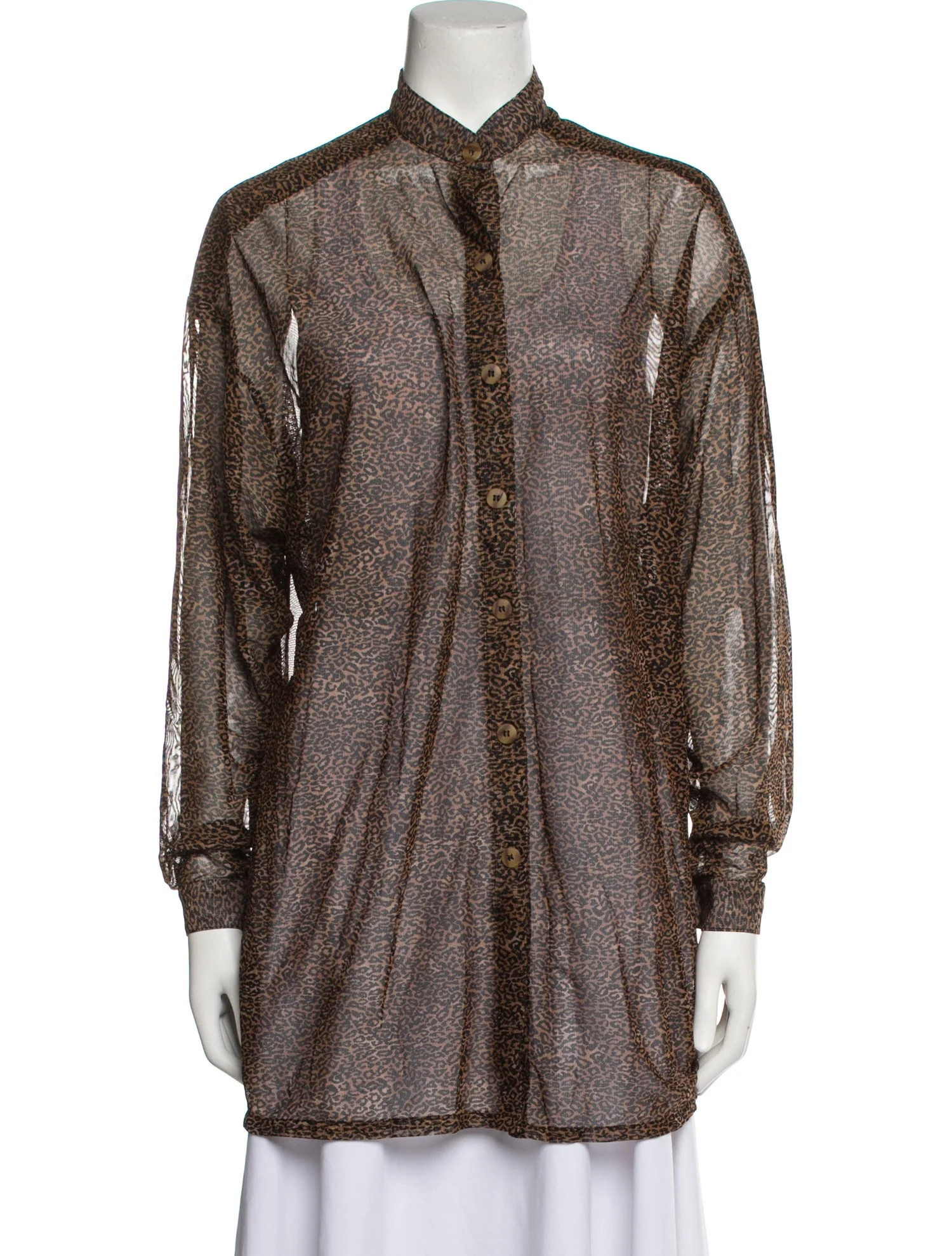 Animal Print Cover-Up | The RealReal