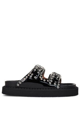 Lennyo Sandal in Black | Revolve Clothing (Global)