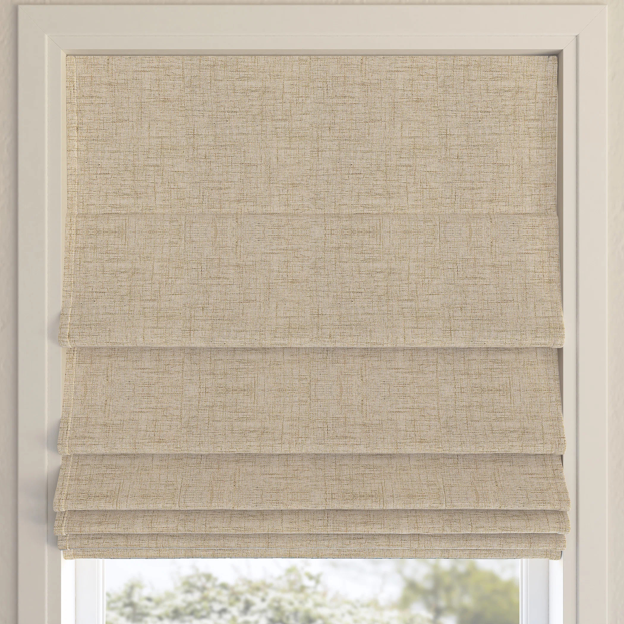 Sun Zero Somerton Thermal 100% Blackout Cordless Roman Shade | Wayfair North America
