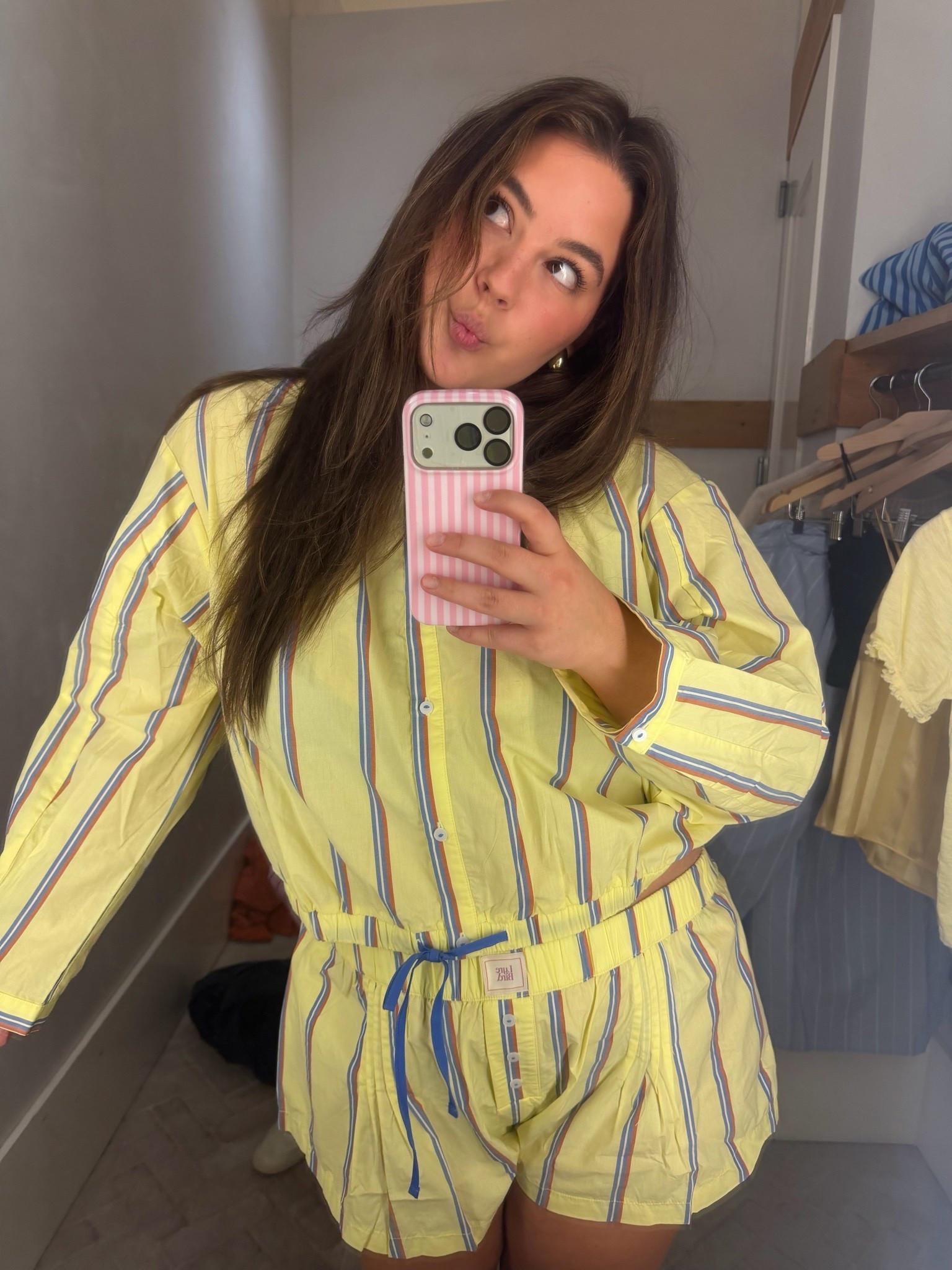 The cuuutest pj set from anthro!!!💛

#LTKootd #LTKMidsize #LTKmorningroutine