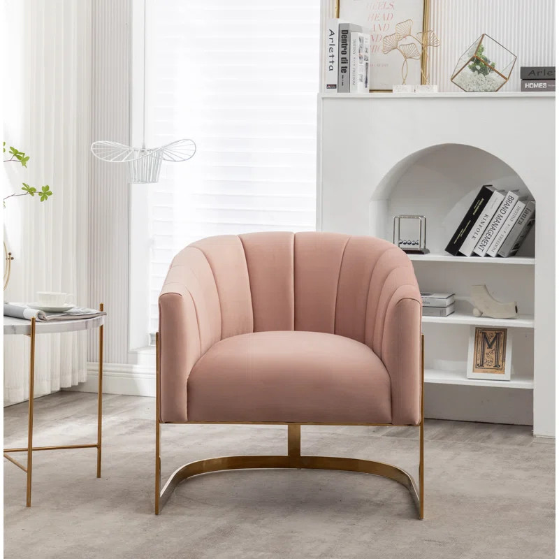 Tellico Upholstered Barrel Chair | Wayfair North America