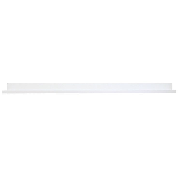 48" x 4.5" Picture Ledge Wall Shelf White - Inplace | Target