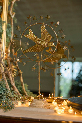 Starry Swallow Iron Tree Topper | Terrain