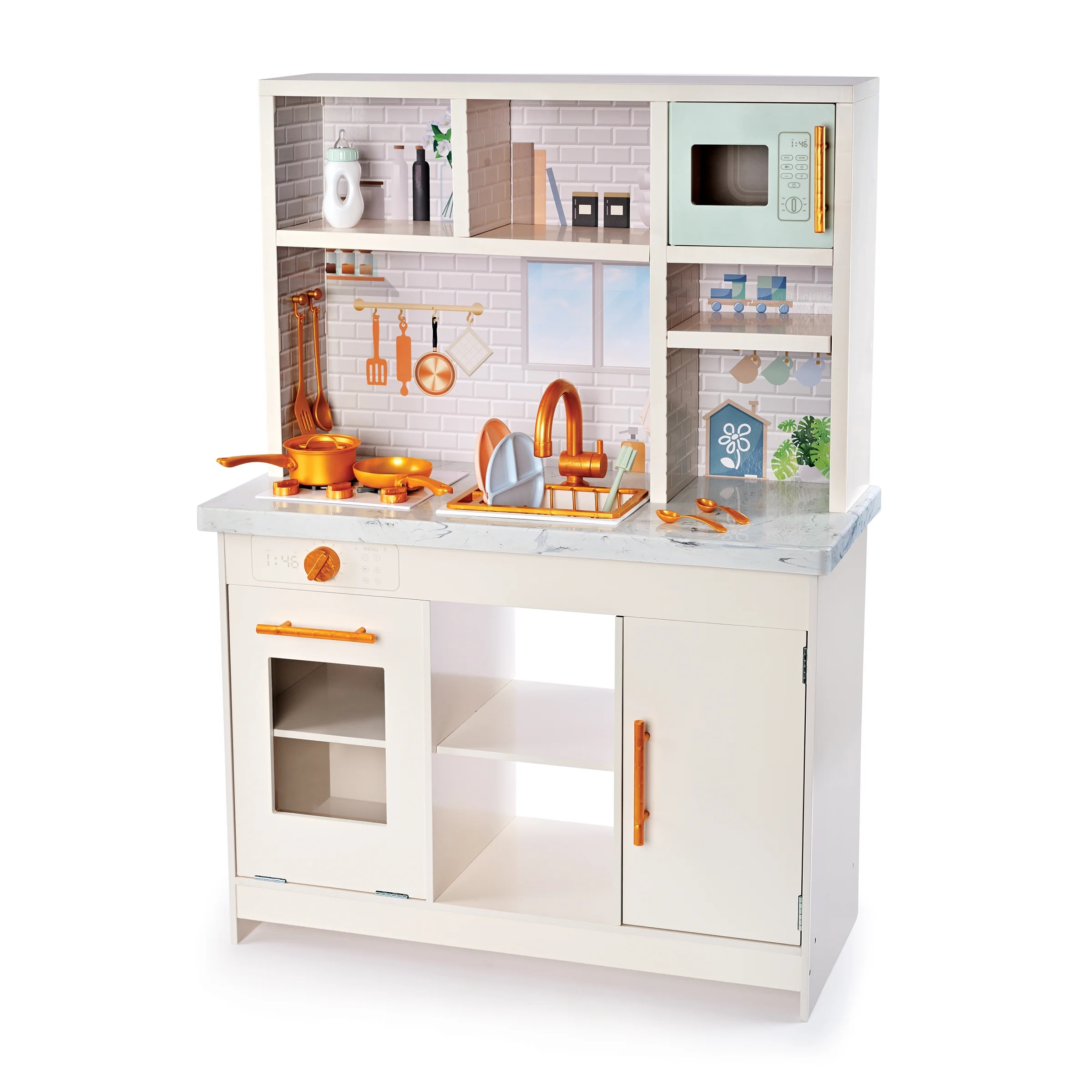 My Sweet Love Wooden Kitchen Play Set for Child Ages 3+ | Walmart (US)