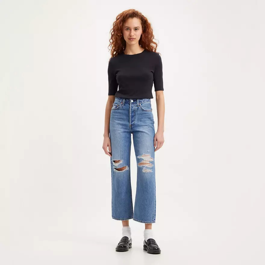 Ribcage Straight Ankle Women's Jeans | Levi's (CA)