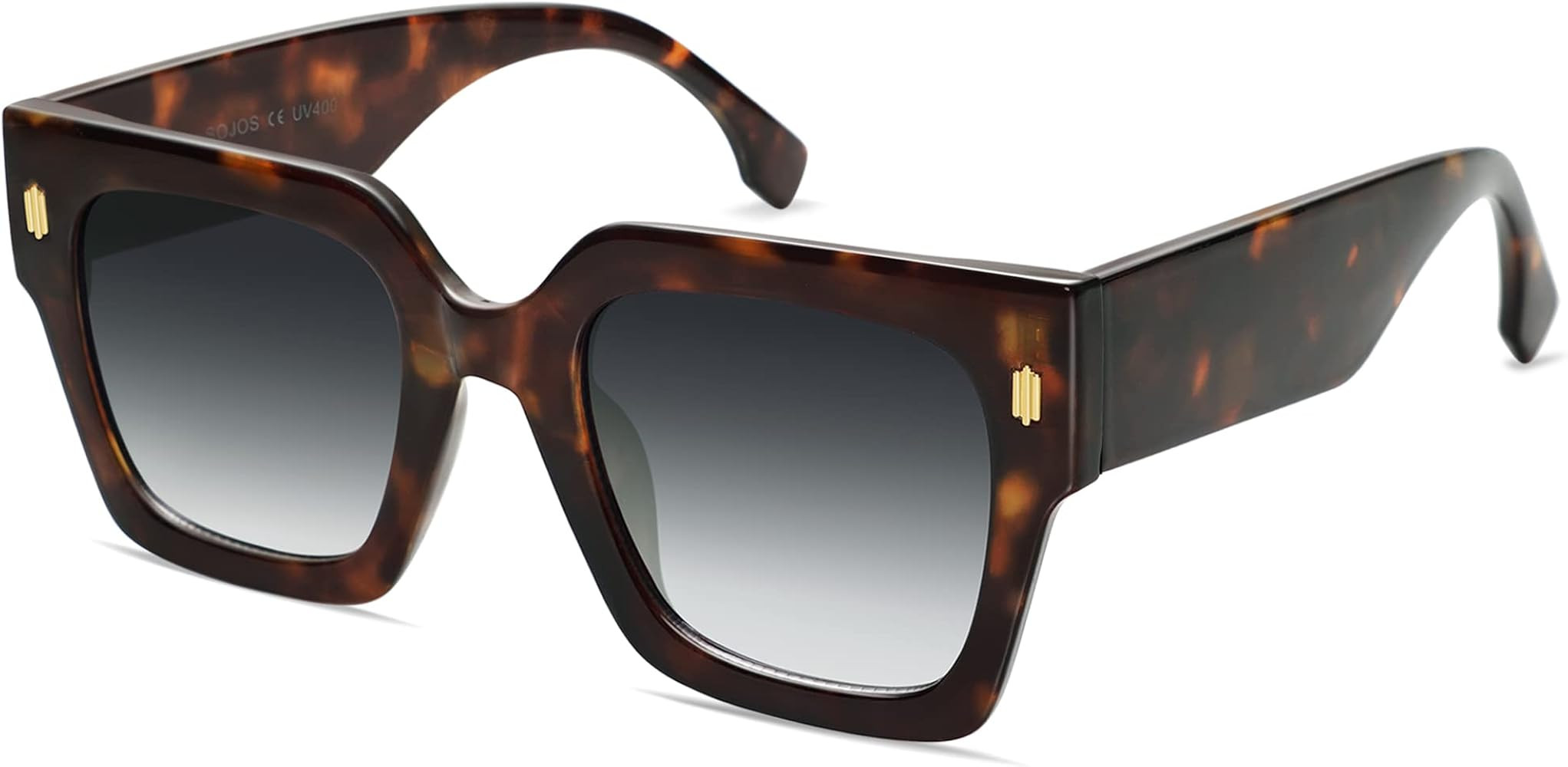 SOJOS Vintage Oversized Square Sunglasses for Women,Retro Womens Luxury Big Large Sun Glasses UV4... | Amazon (US)