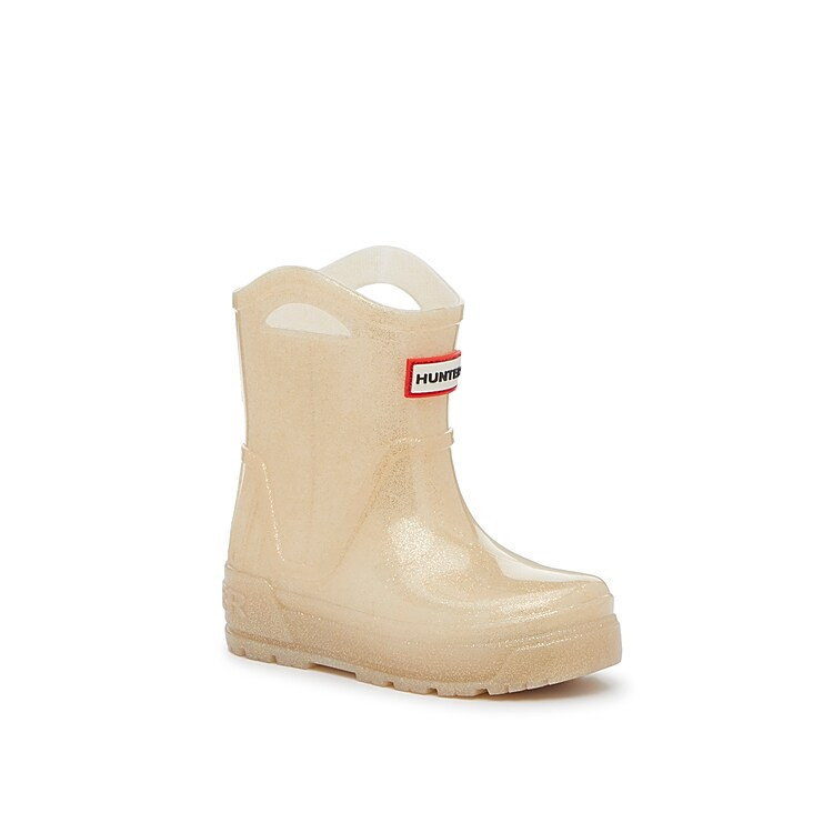 HUNTER Georgey Rain Boot Kids' | Girl's | Gold | Size 10 Toddler | Boots | DSW