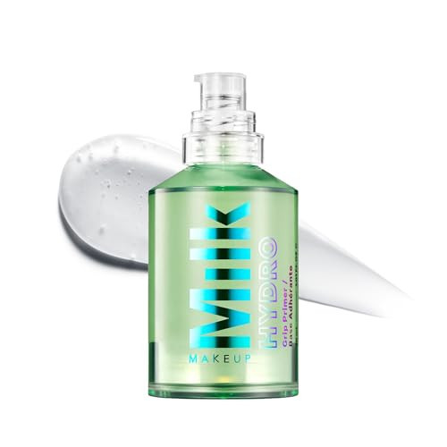 Milk Makeup Hydro Grip Primer with Hyaluronic Acid + Niacinamide – Hydrating Face Primer Grips Makeup for Up to 12 Hours – Silicone-Free, Lightweight Gel with Dewy Finish – 1 oz | Amazon (US)