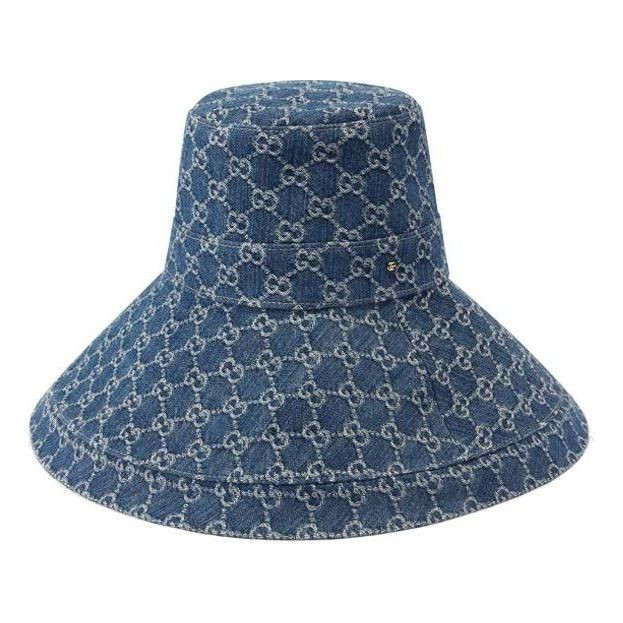 Gucci Eco Washed-Denim Bucket Hat 'Blue' 631958-3HAAH-4900 | KICKS CREW