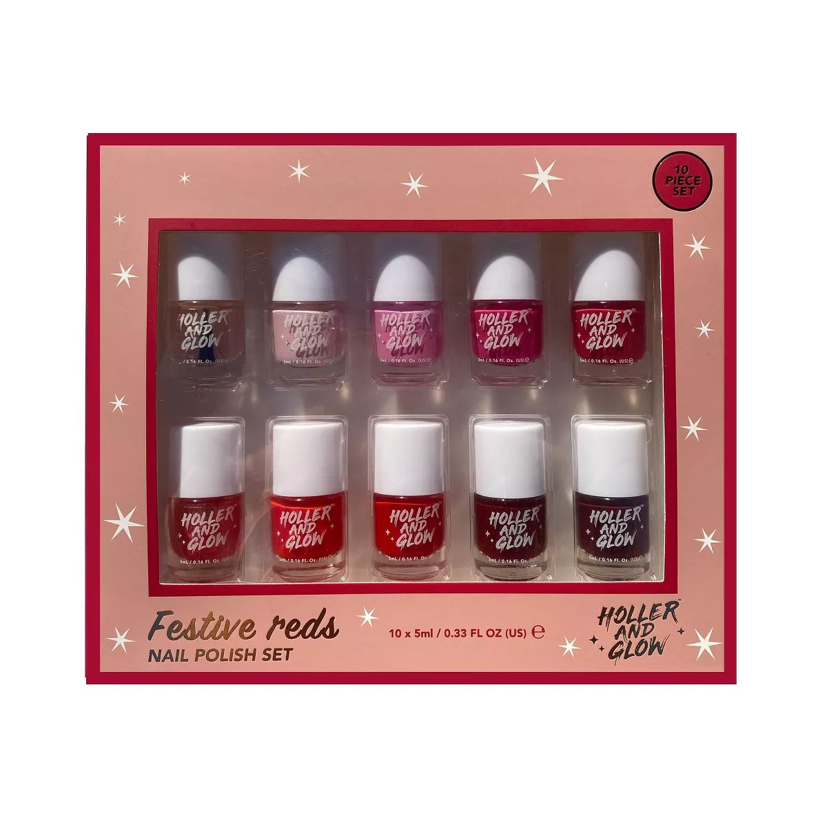 Holler and Glow Bright Mini Polish Gift Set - 10ct | Target