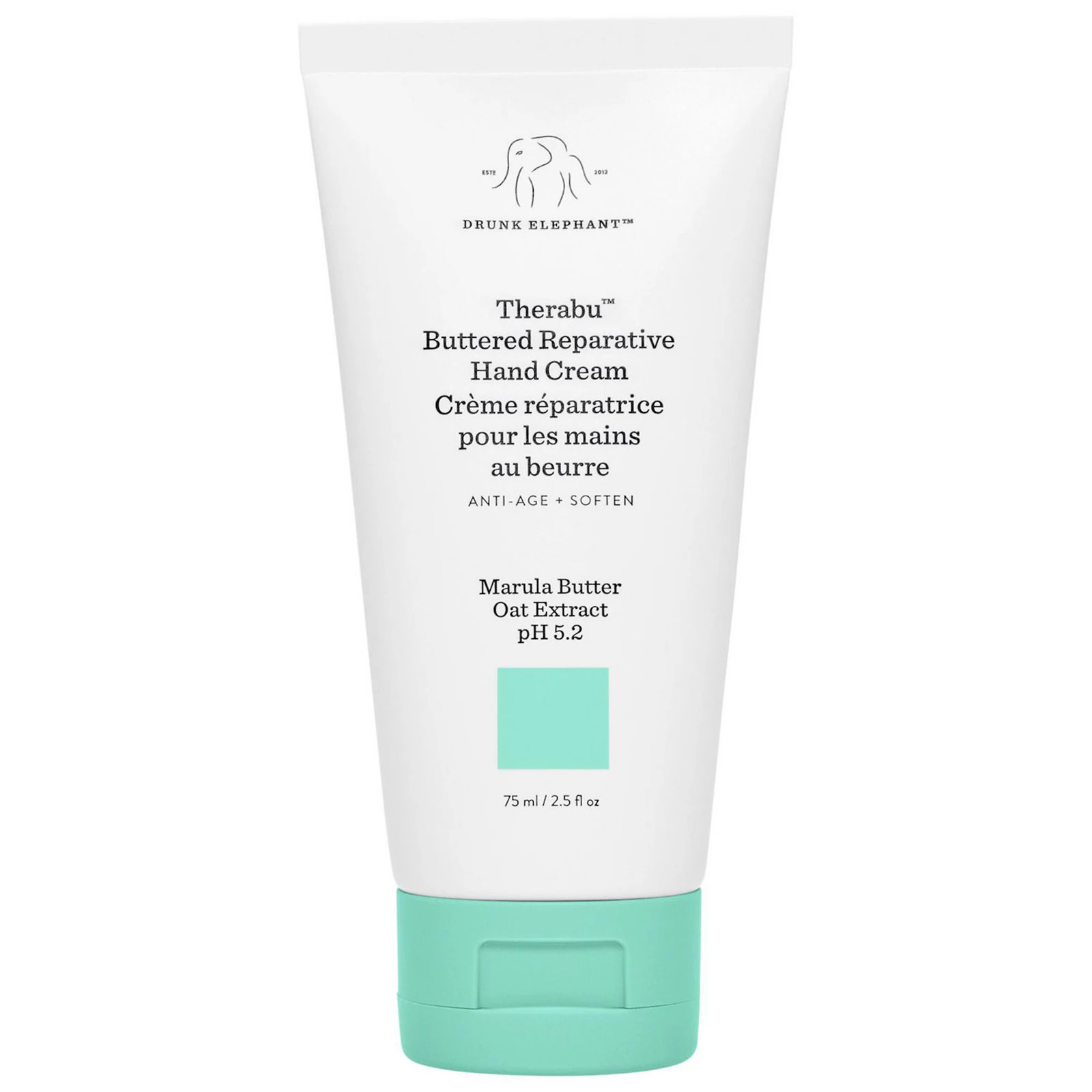 Drunk Elephant Therabu Buttered Reparative Hand Cream, Size: 7.5 FL Oz, None | Kohl's