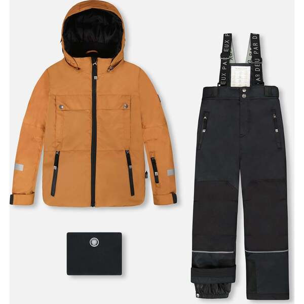 Two-Piece Teknik Snowsuit Brown And, Black | Maisonette