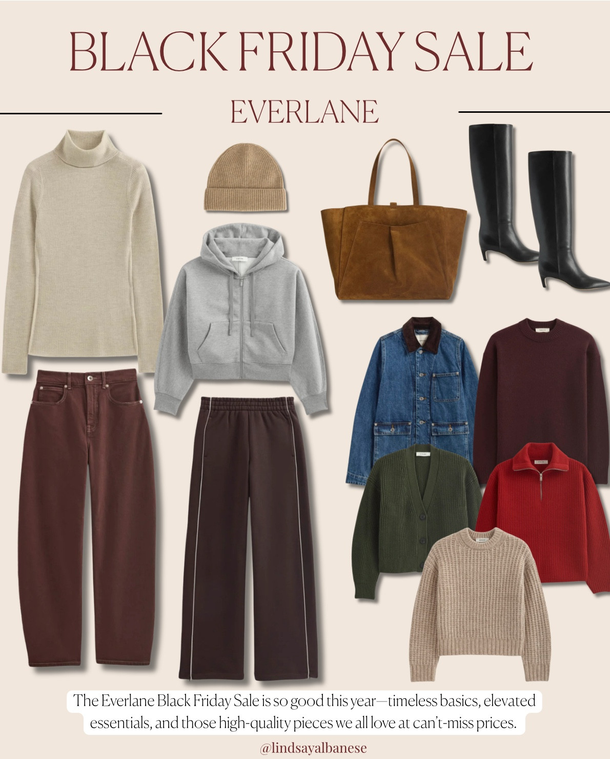 Everlane &  Amazon Black Friday Sales Happening Right Now!! 🎁🎉 

Holiday gift guide, gift guides, Black Friday, Amazon prime, everlane sale, holiday shopping, fashion gift guide 


#LTKSaleAlert #LTKHoliday #LTKFindsUnder100
