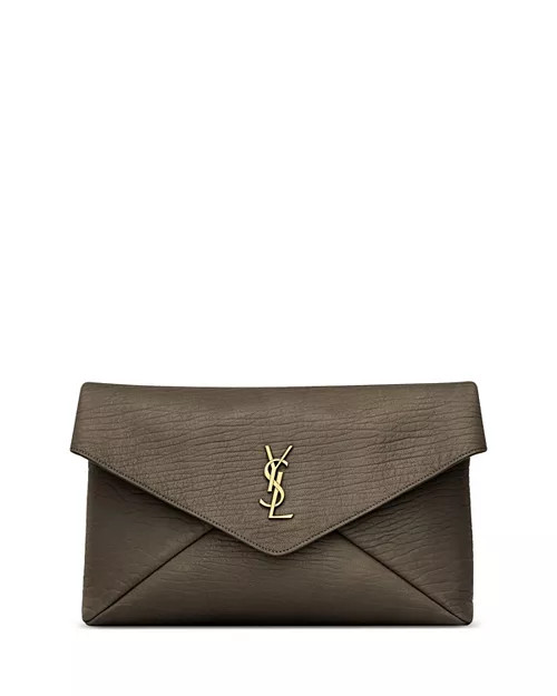 SAINT LAURENT Cassandre Large Envelope Pouch in Lambskin | Bloomingdale's Handbags | Bloomingdale's (US)