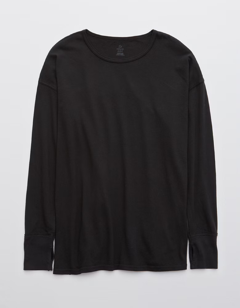 OFFLINE Unstoppable Long Sleeve T-Shirt | American Eagle Outfitters (US & CA)