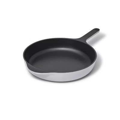 Caraway Home Enameled Cast Iron Skillet Gray | Target