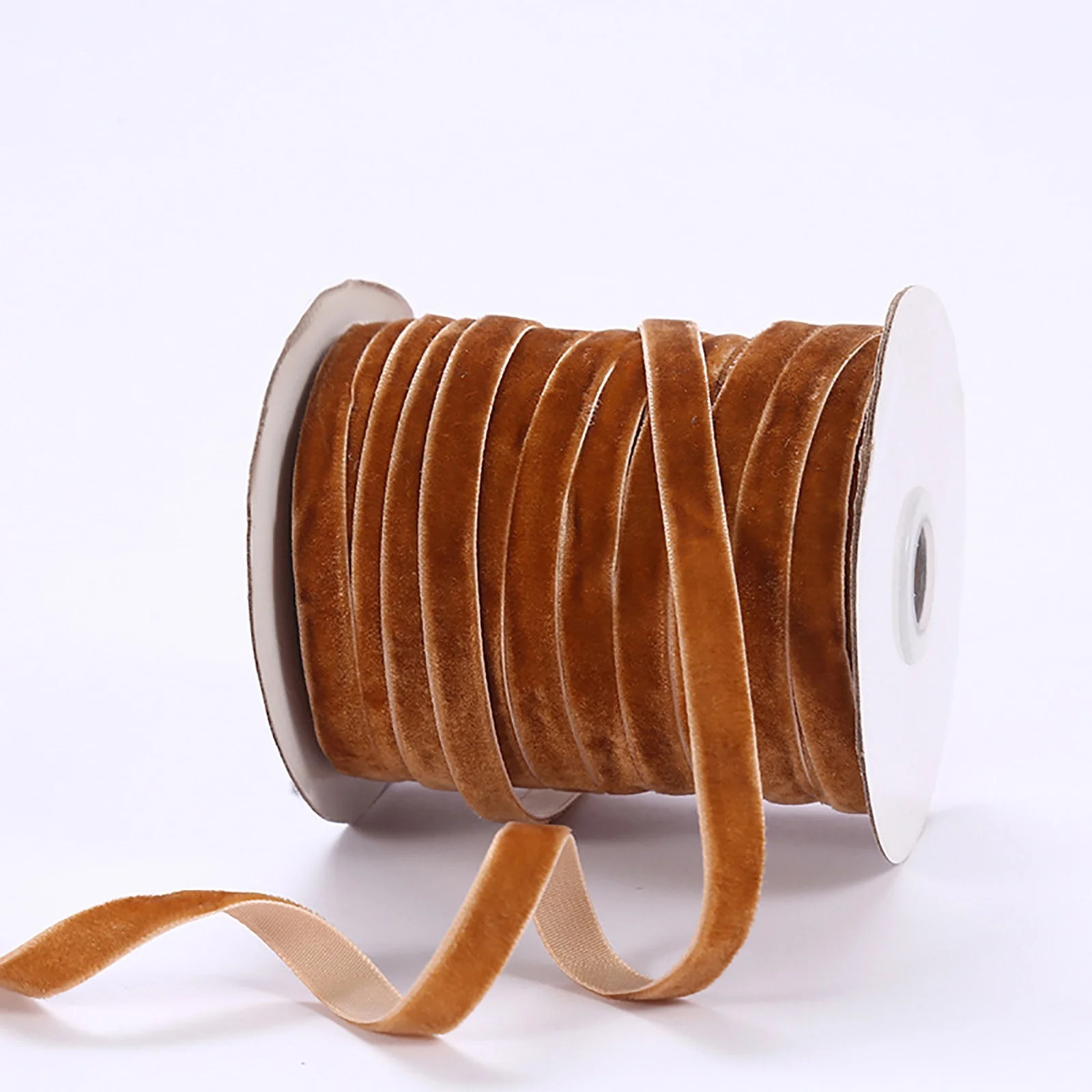 Velvet Flocked Ribbon Spool - 50 Yards Craft Ribbon for Gift Wrapping Wreath Making Wedding Decor... | Walmart (US)