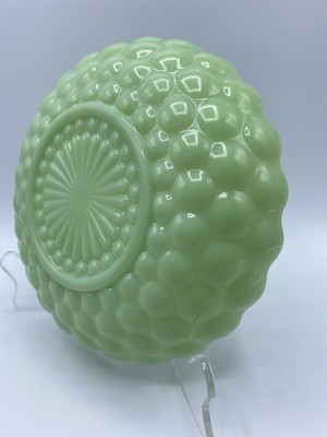 Highly Collectable FIRE KING JADEITE 8 1/2” BUBBLE Serving BOWL Jadite Jade-ite | eBay US