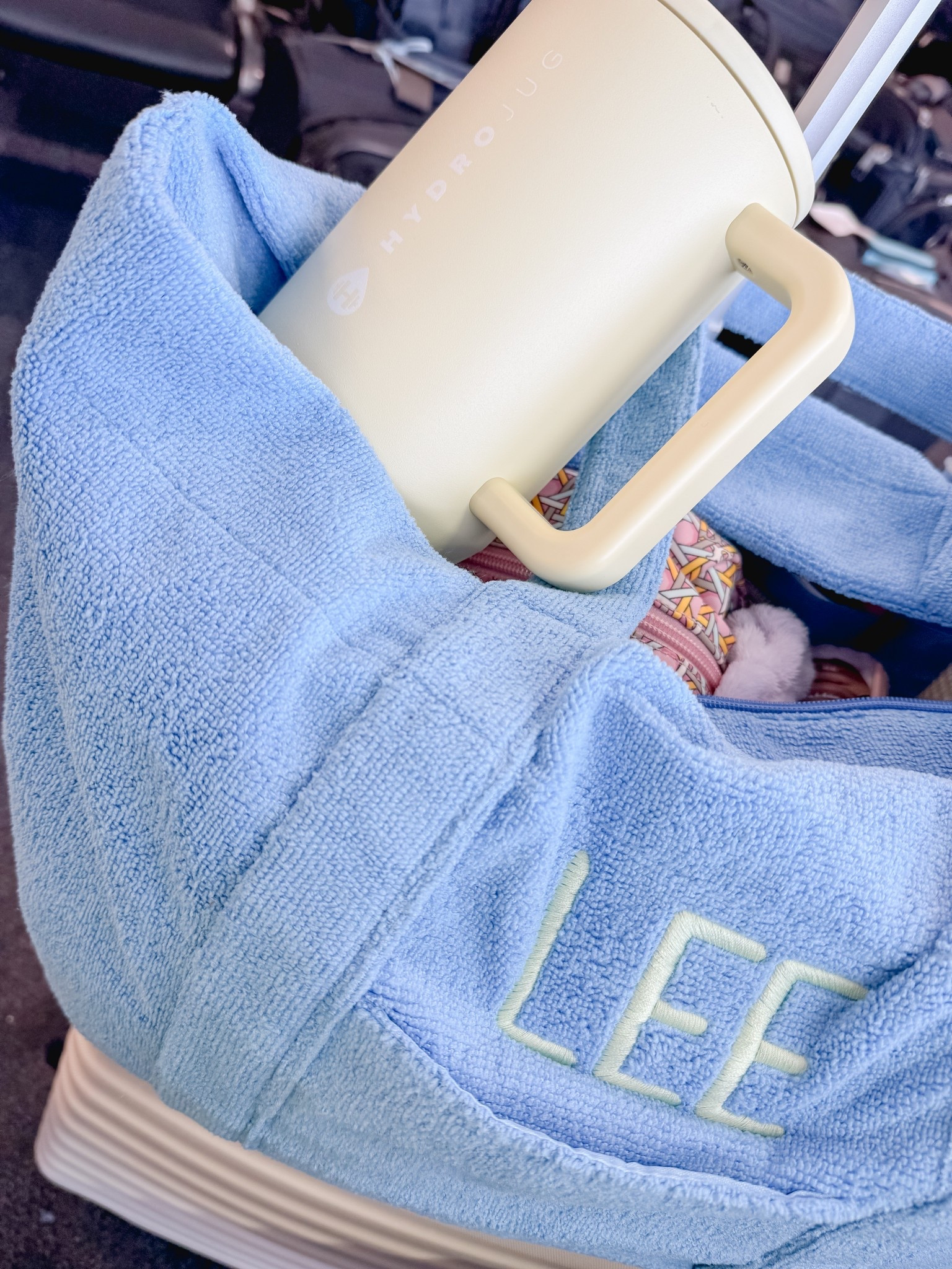 Travel essentials / beach essentials 

@hydrojug
@sprinkledwithpink
#beachessentials #travel #beachtote #frenchterrytote #hydrojug #butterhydrojug #butteryellow

#LTKTravel #LTKSwim #LTKFindsUnder100