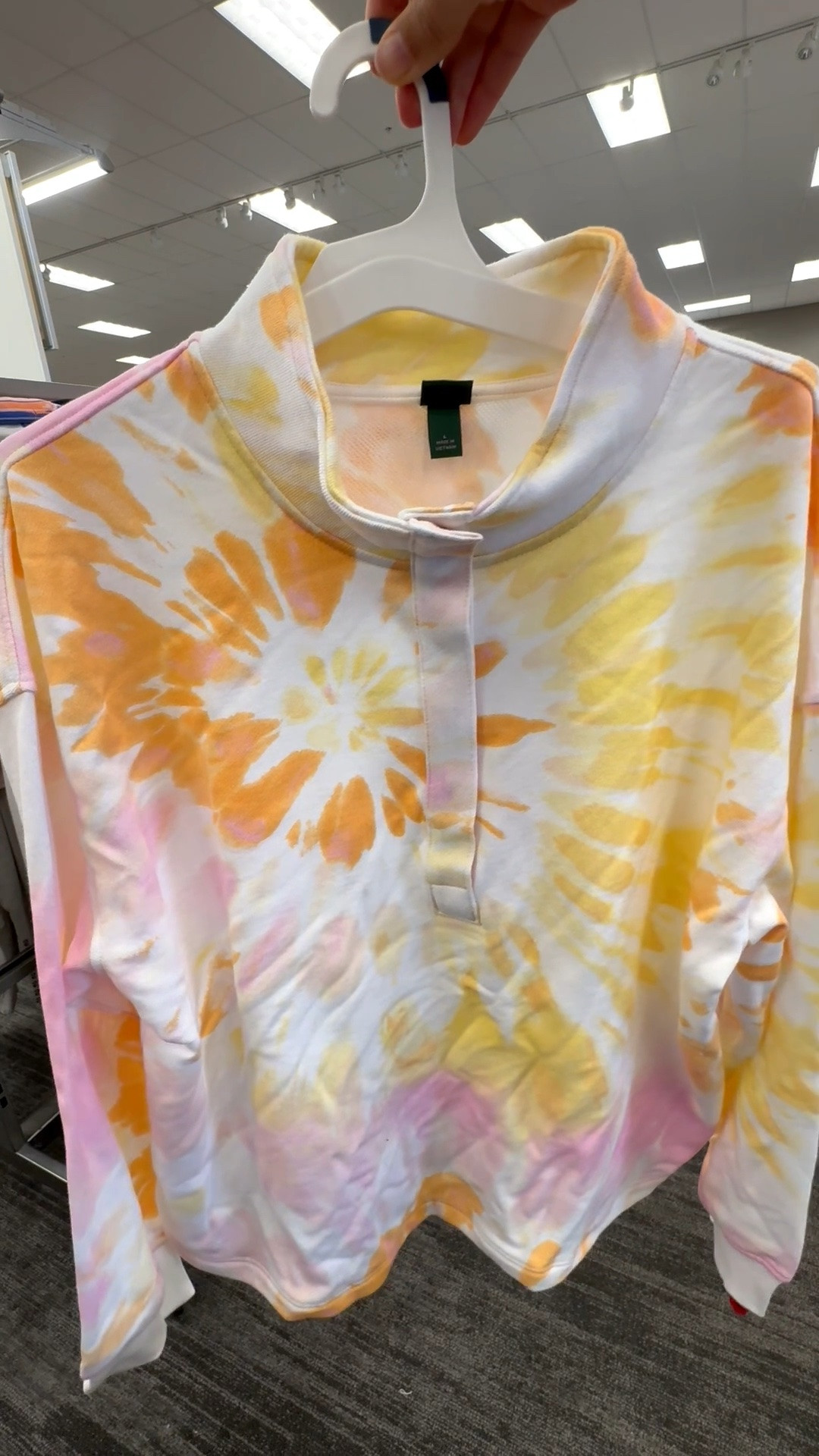 Target Tie Dye Sweatshirt | Henley Sweatshirt

#LTKootd #LTKSeasonal