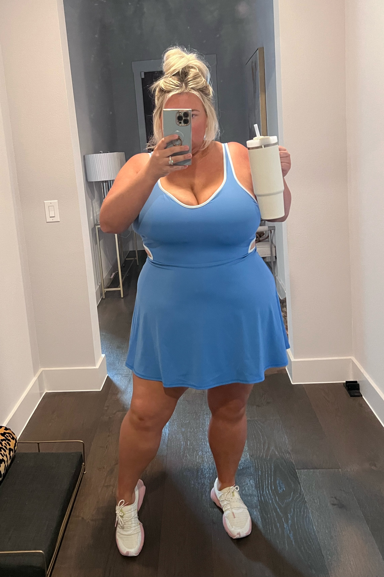 The tennis dress that I never knew I needed. So cute, perfect color, comes in a xxs-4xl! I’m in a 2x! 

#LTKfit #LTKunder50 #LTKstyletip