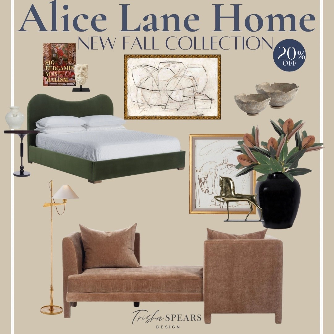 Fall home decor / Alice Lane home decor / use code: Trisha20 for a 20% off discount / ceramic vase / glass cloche / crystal frame / fall home decor / fall decor / fall stems / coffee table decor / velvet stool / accent decor / brass decor 



#LTKHome #LTKSeasonal #LTKSaleAlert