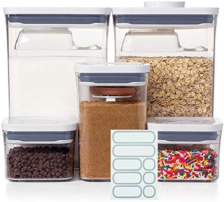 OXO Good Grips 8-Piece POP Container Baking Set with 5 Labels | Amazon (US)