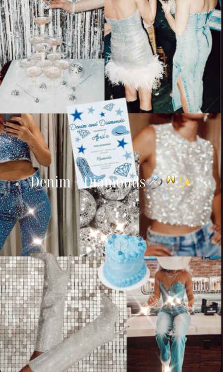 Bachelorette party themes | denim and rhinestones | Nashville bachelorette party, Nashville outfit inspo, country concert outfit, inspiration denim on denim outfits, denim, and rhinestone outfits Texas bachelorette outfits, Miami diamond outfits

Follow my shop @kerstynweatherman on the @shop.LTK app to shop this post and get my exclusive app-only content!

#liketkit #LTKU #LTKparties #LTKfindsunder100
@shop.ltk
https://liketk.it/4EJV9

#LTKwedding #LTKstyletip #LTKparties
