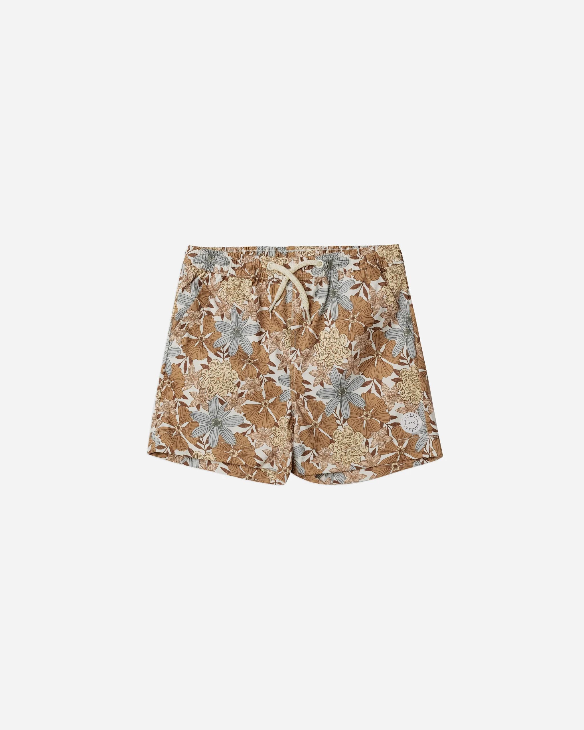 boardshort || safari floral | Rylee + Cru