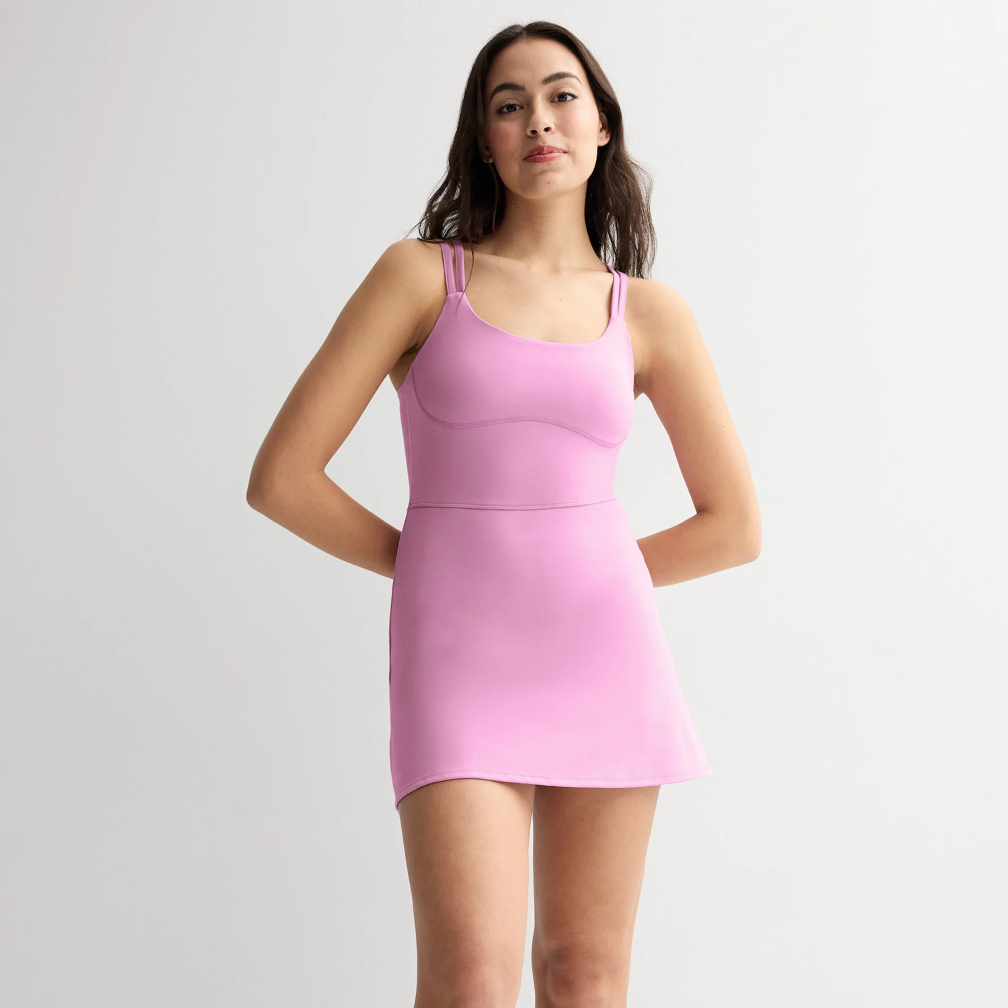 Juniors' SO® Sporty Double Strap Dress | Kohl's