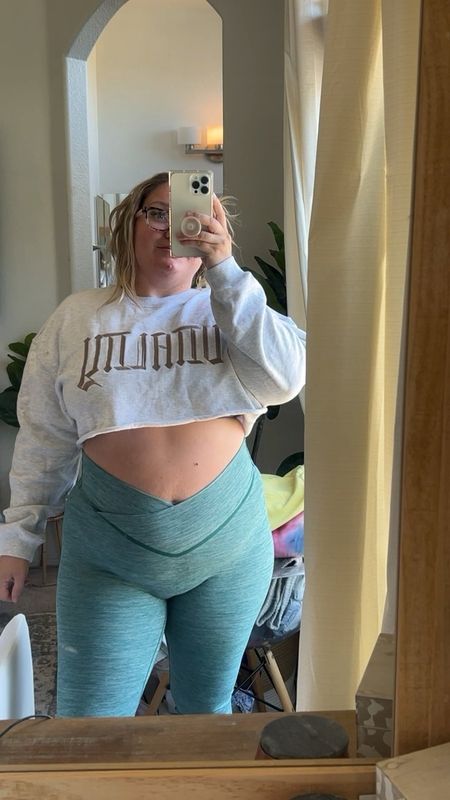 The most naked feeling + soft + flattering leggings 🙌🏻 lots of colors to choose from. Use code JORDAN for free shipping! I’m wearing size L, size down if you’re in between sizes - very stretchy!!

#LTKcurves #LTKunder50 #LTKfit