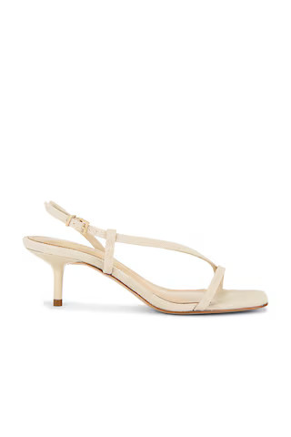 Schutz Heloise Sandal in Oyster from Revolve.com | Revolve Clothing (Global)
