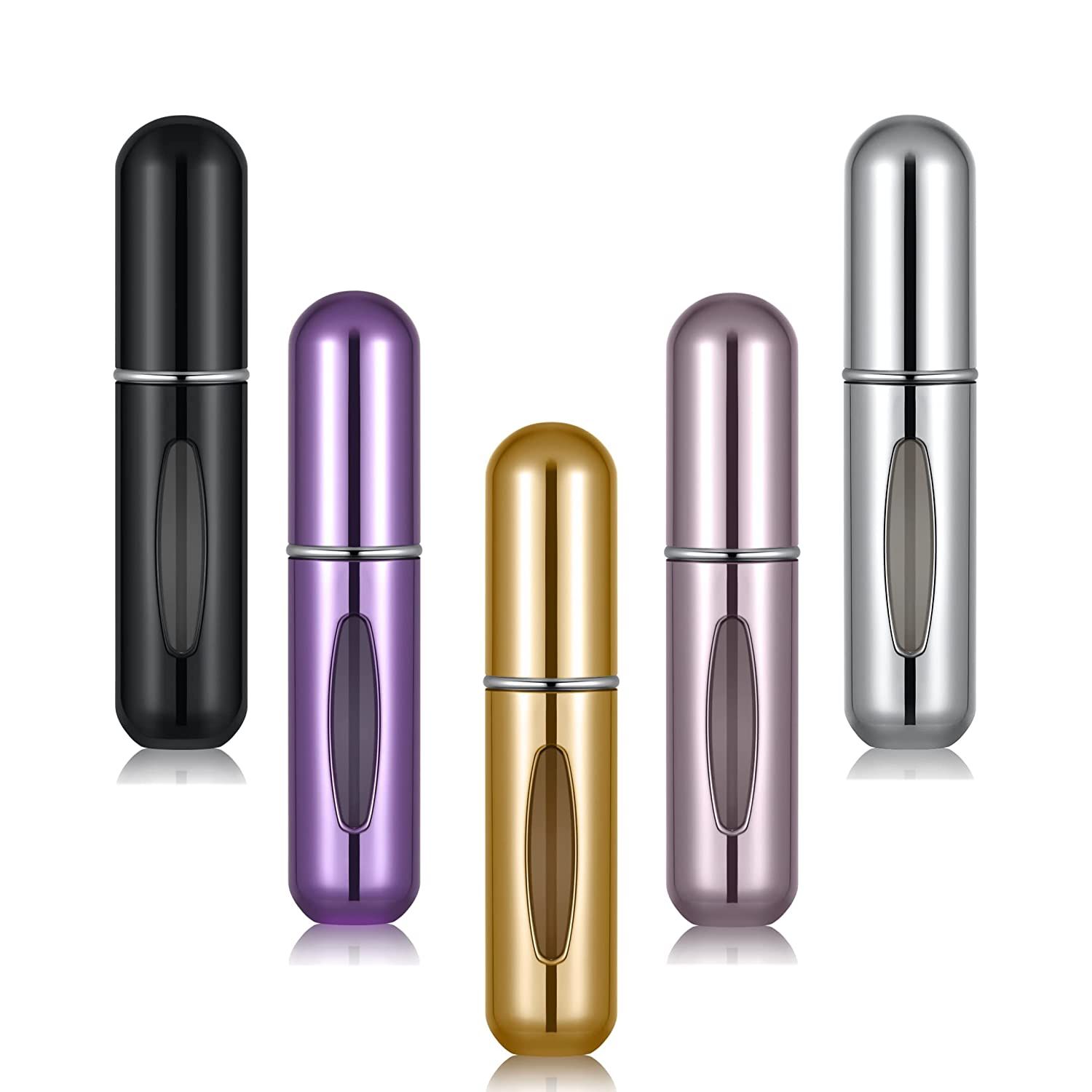 Portable Mini Refillable Perfume Atomizer Bottle Atomizer Travel Size Spray Bottles Accessories 5... | Amazon (US)