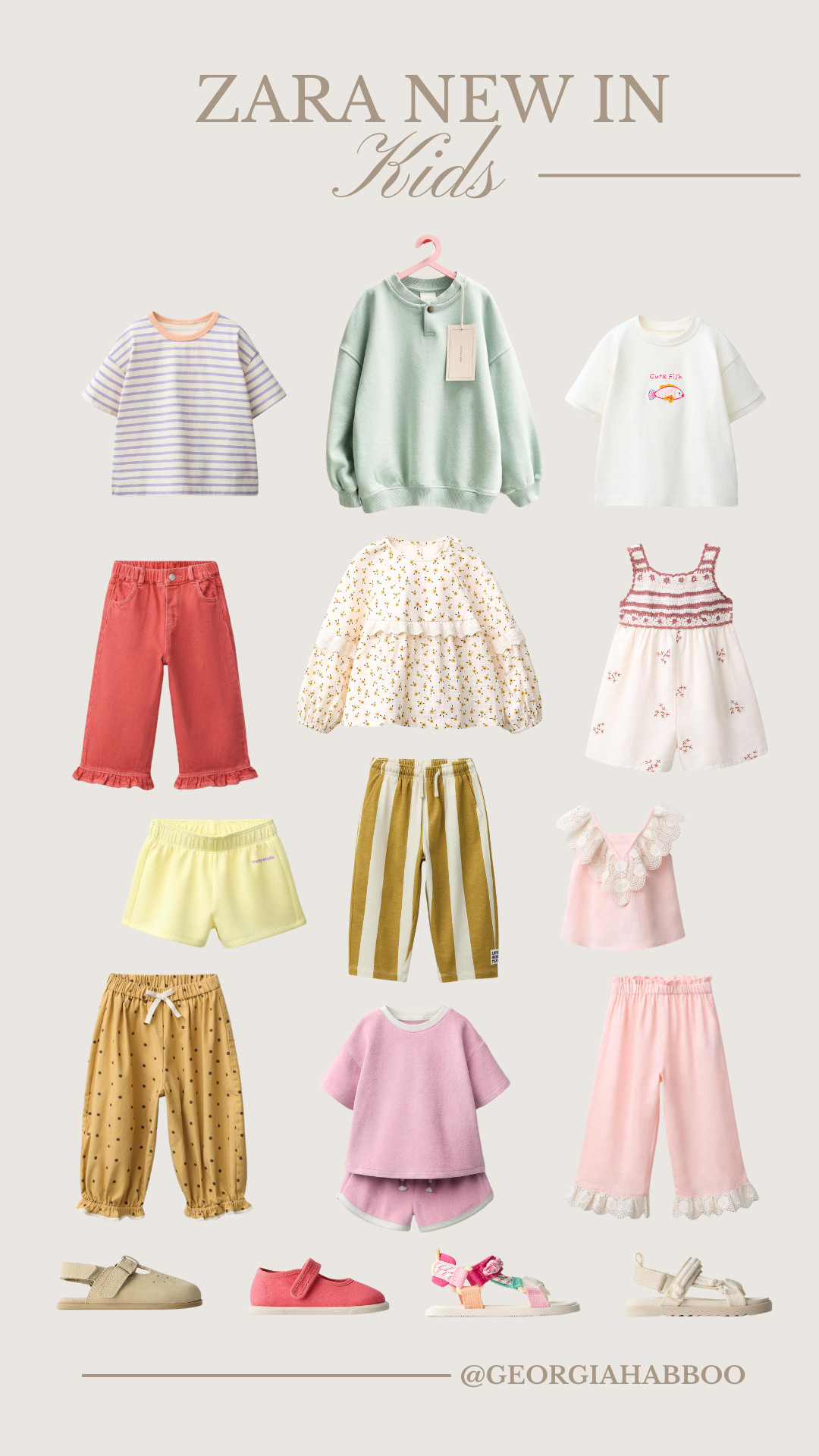 Zara new in kids edit with all the bits I have ordered for Bella for our holiday!  

 #LTKspring #LTKeurope #LTKtravel