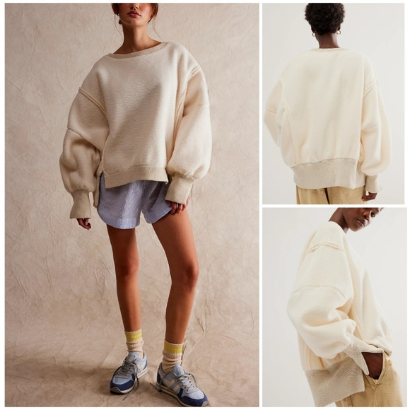 NWT We The Free Cozy Camden Sweatshirt Size M | Poshmark