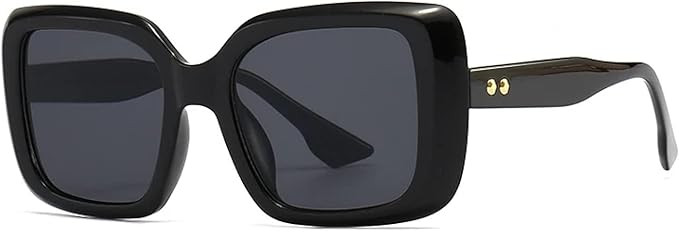 Retro Frame Sunglasses Style Street Style | Amazon (US)