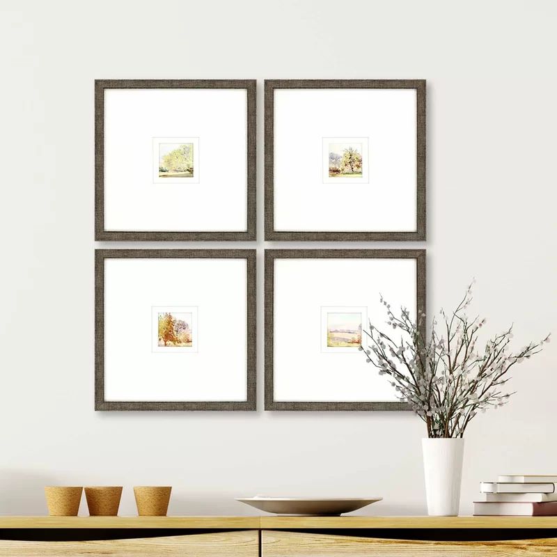 Petite Sunrise by Arnold - 4 Piece Picture Frame Painting | Wayfair North America