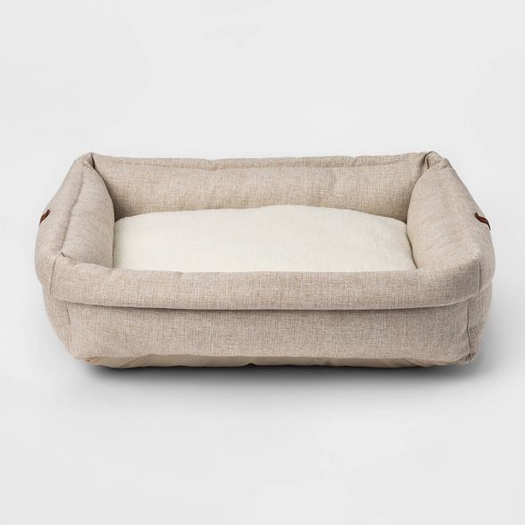 Rectangular Roll Cuff Dog Beds - Boots & Barkley™ | Target