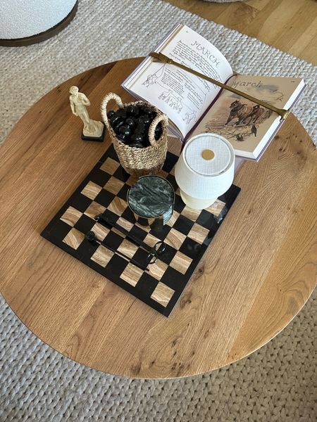 My coffee table decor roundup!

Chess set, cordless light, mini statue, marble coasters, book stand, hand bookmark

#LTKstyletip #LTKunder100 #LTKhome