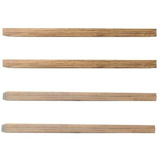 Connie 24" Floating Shelves with Amanda 24" Wall Mount Shelves | The Home Depot