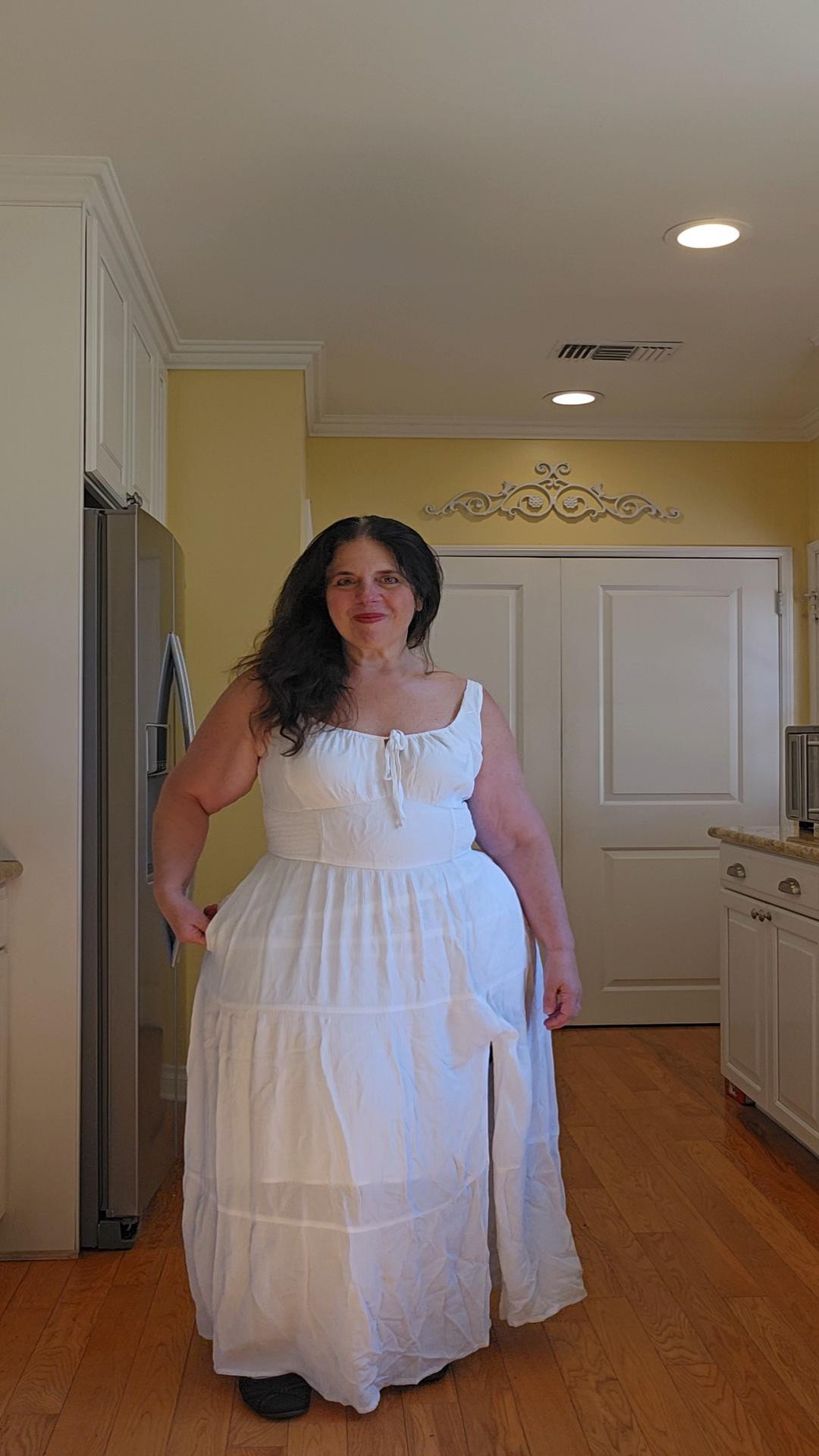 Gauzy linen white maxi dress with slit and corset waist has all the elements for a beautiful flowy summer outfit especially when traveling🤍Listen in for my review and let me know if you have jad the same experience⬇️

#LTKMidsize #LTKFindsUnder100 #LTKSeasonal