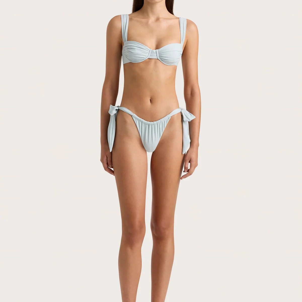 Sol Bikini Top Sky Blue | Faithfull (AU)
