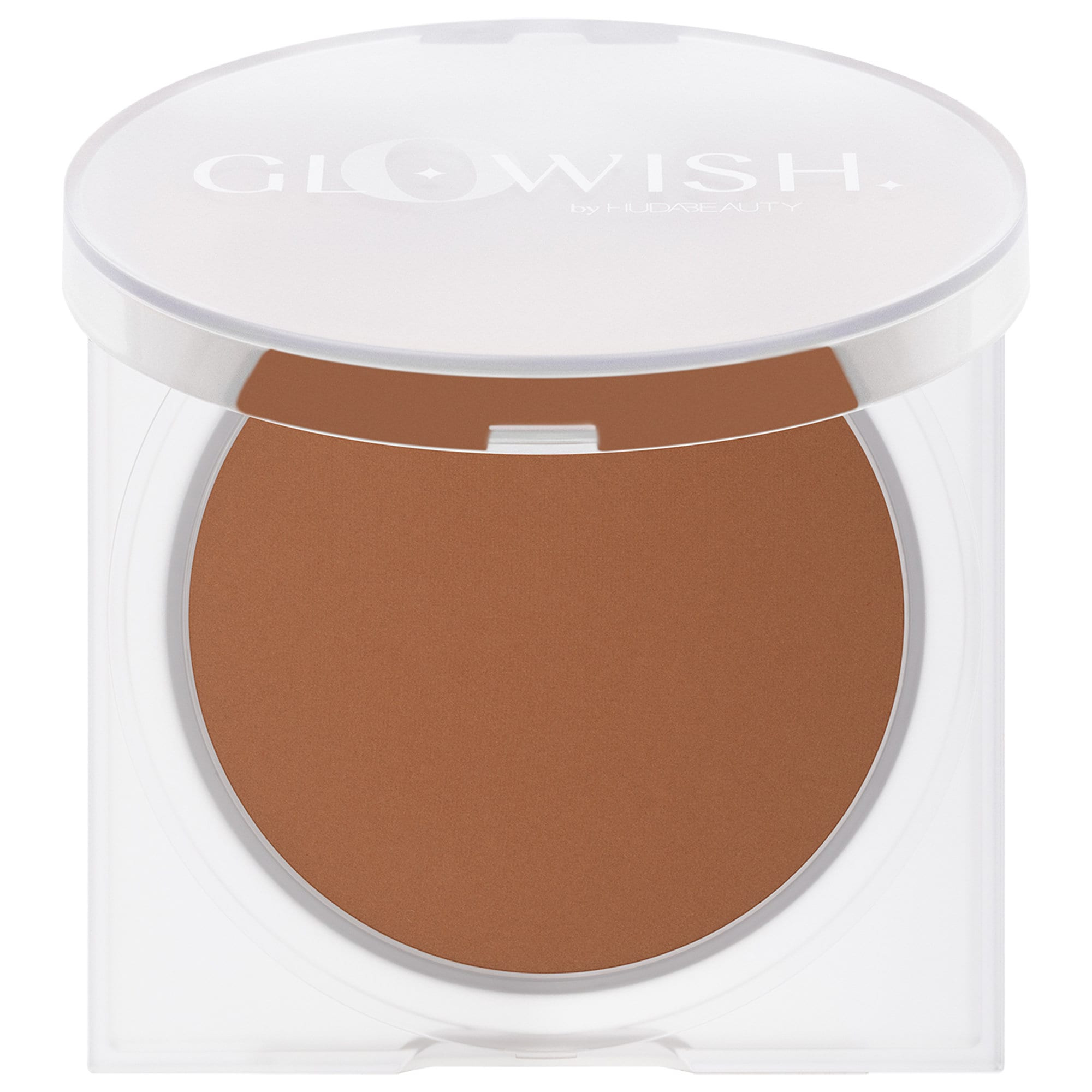 HUDA BEAUTY GloWish Lightweight Blurring Pressed Powder 11 Deep 0.35 oz/ 10g | Sephora (US)