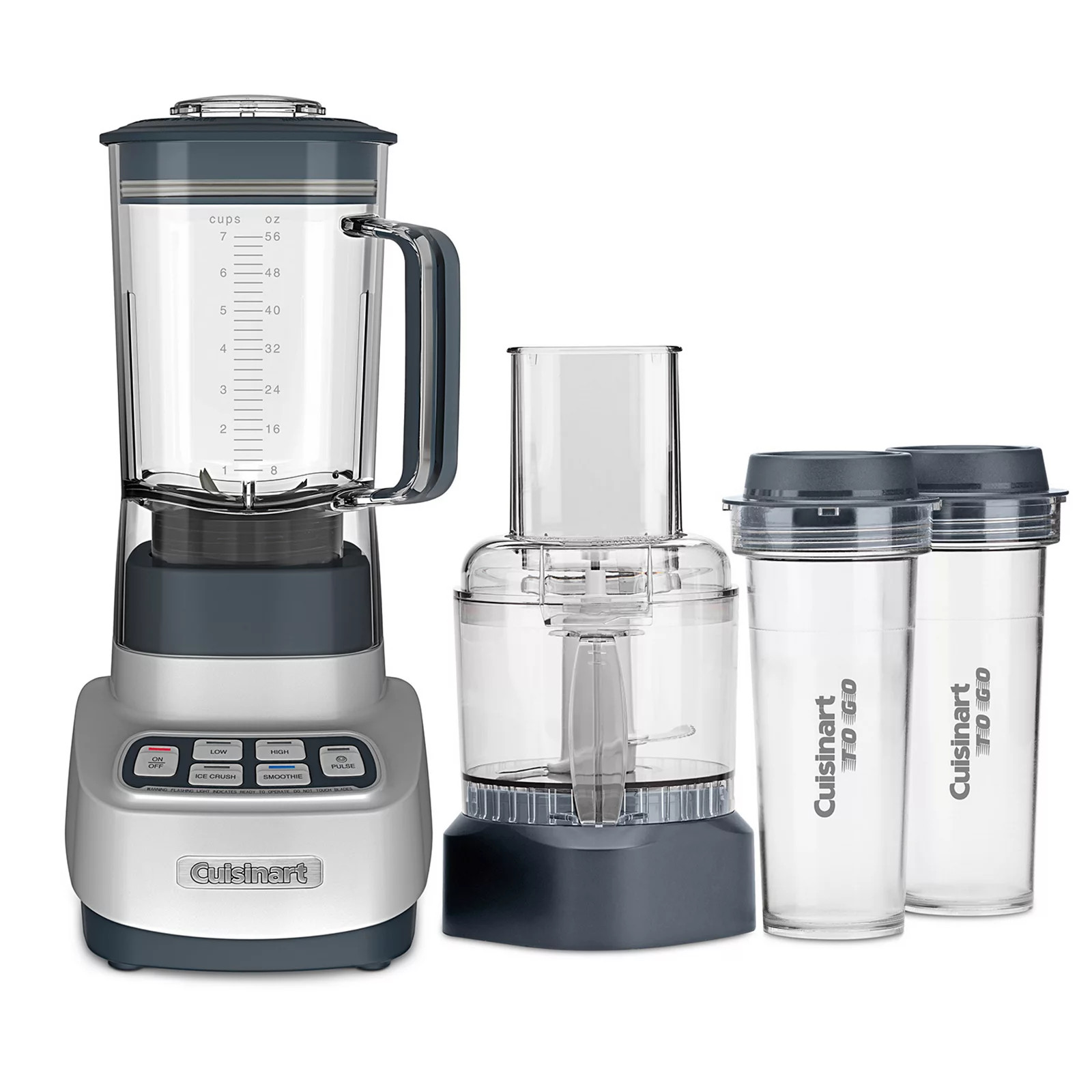Cuisinart VELOCITY Ultra Trio 1 HP Blender Food Processor with Travel Cups, Multi | Kohl's