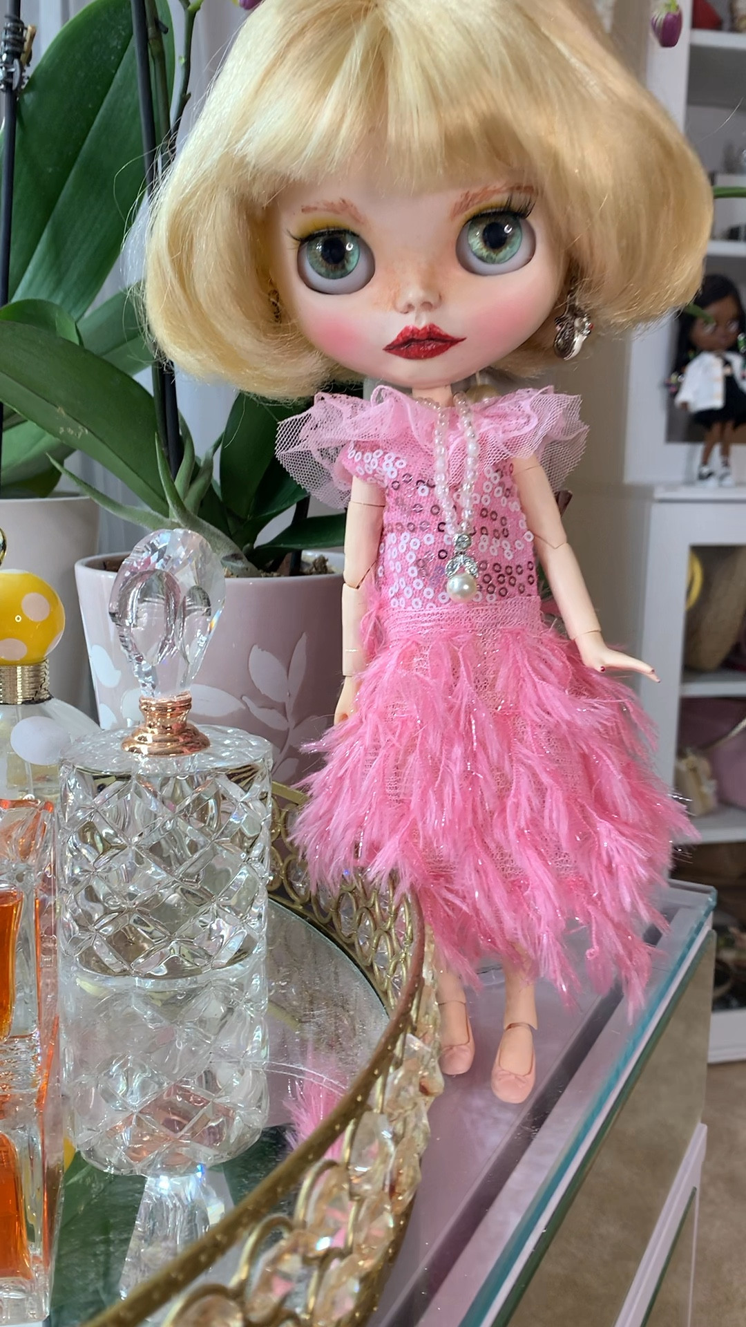 I collect Blythe Dolls so I can customize them. You can buy your own authentic Blythe doll online here in the USA or Japan -check eBay. They can get pretty pricy. 
They are considered 1/6 bjd ( ball jointed dolls) 
Unfortunately there are not many well made ethnic dolls already customized in this brand which is why I had to teach myself. 

You can also buy really nice and affordable factory dolls from Thisisblythe.com basic or custom depending on your budget. 

You can also buy factory Blythe dolls from Amazon ( basic ones you can customize or start the hobby with) 
And also Etsy has a lot of artists of varying quality that sell these dolls. 
I have linked some from Amazon & Etsy so you can see the range of prices! 
Temu doesn’t sell Blythe dolls but they do sell some doll clothes and accessories that I have linked in the right size. 
Feel free to send me any questions via Instagram @habibatunaumd  or on YouTube: Kenton & Habiba 

For questions about customization ( changing the dolls hair, eyes, carving new features etc) I have a playlist on YouTube “crafts and dolls” 
 

#LTKU #LTKsalealert #LTKFind